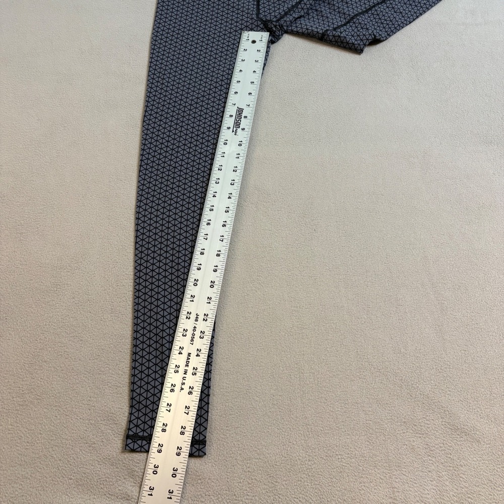 Victoria's Secret VSX Sport Leggings Women Small Gray Geometric Athletic Pants - Picture 10 of 12